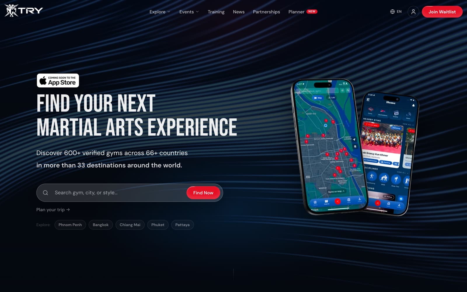 XTRY homepage